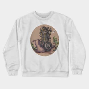 Haunted Snail House Crewneck Sweatshirt